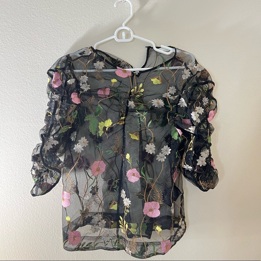 H&M See Through Top